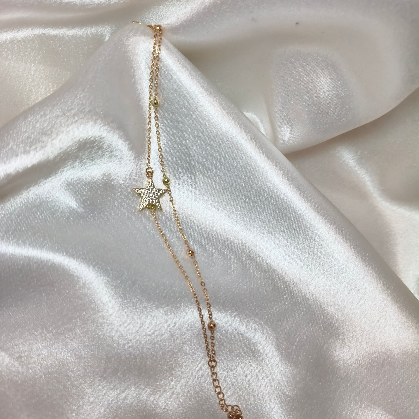 Double Layer Star Chain Bracelet