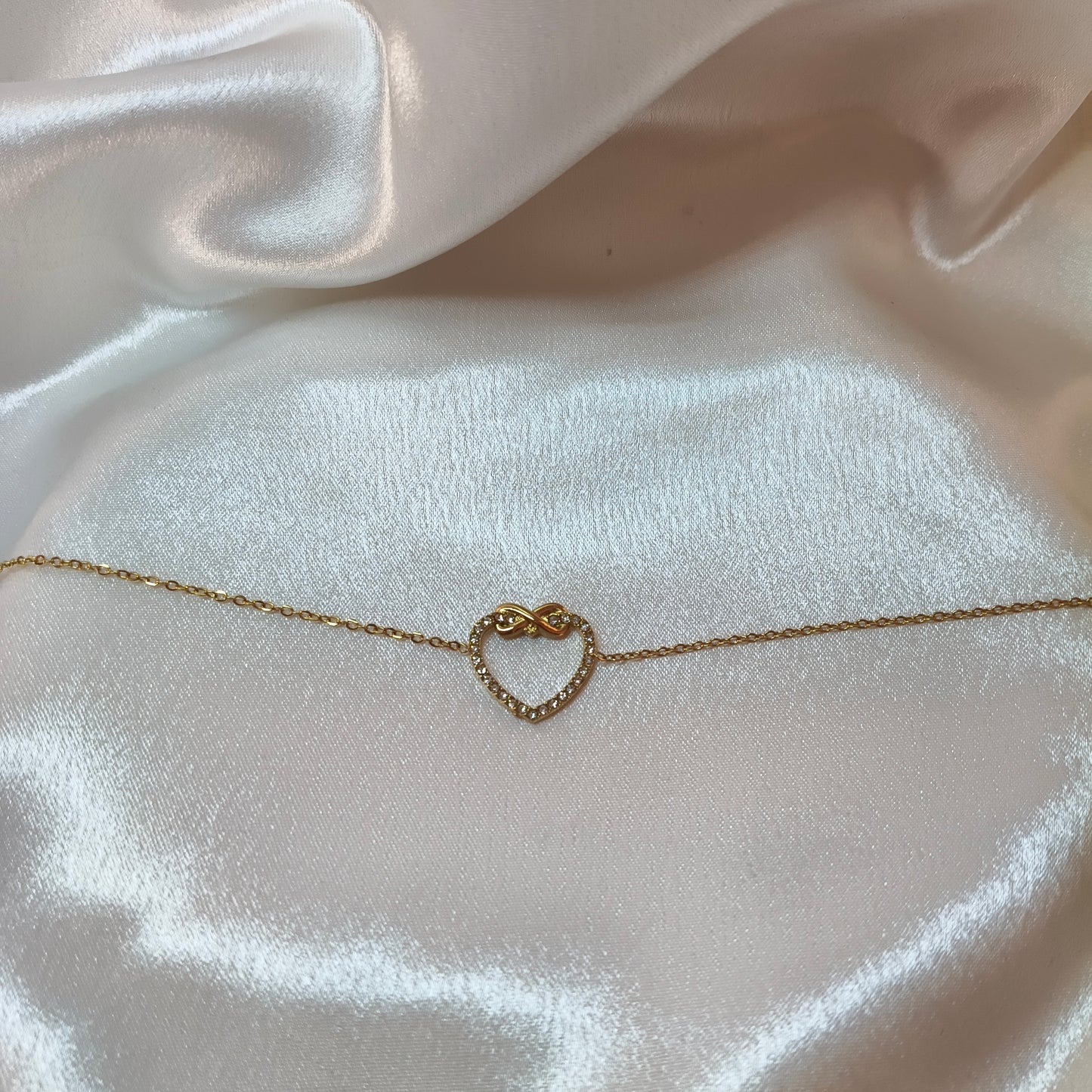 Heart Chain Bracelet