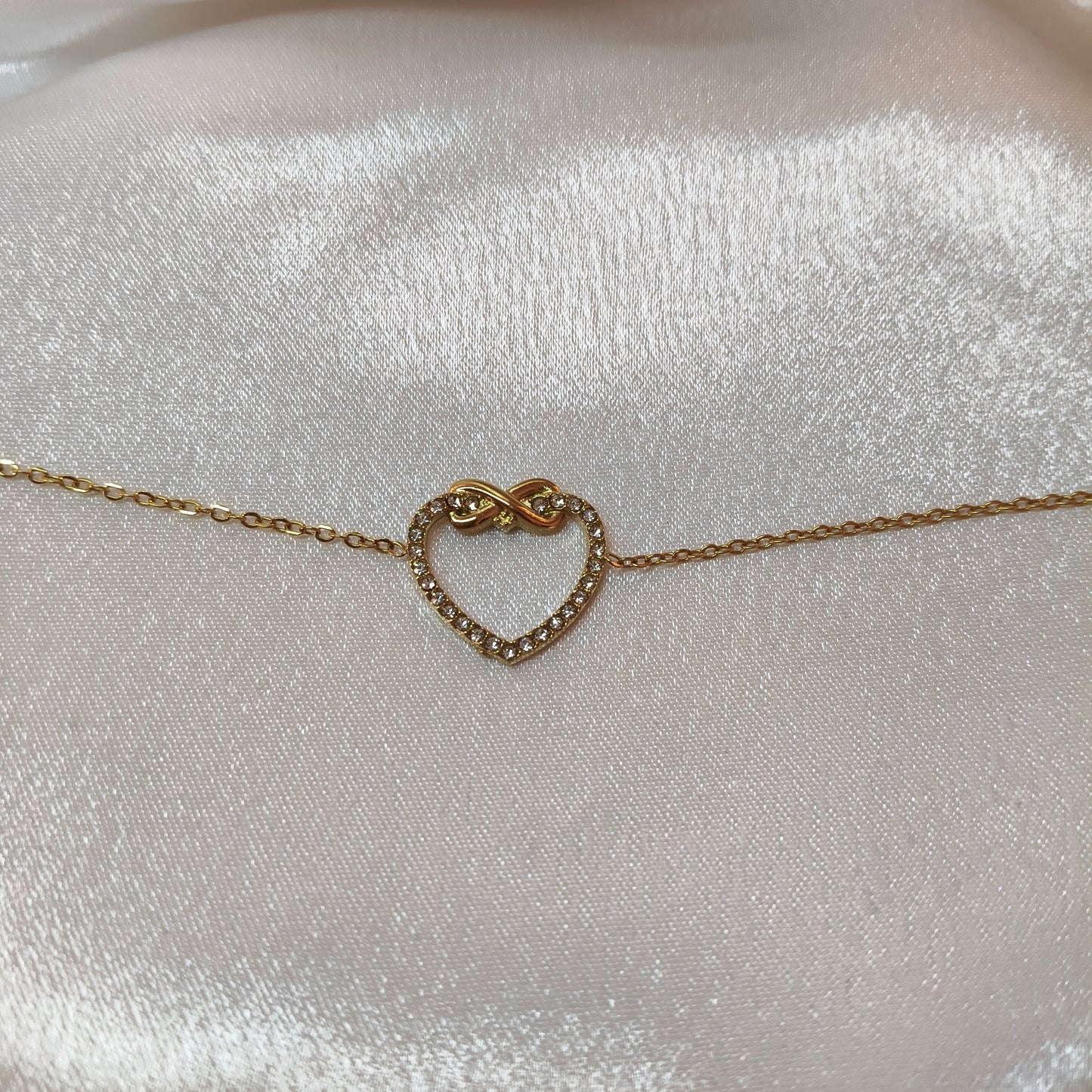 Heart Chain Bracelet