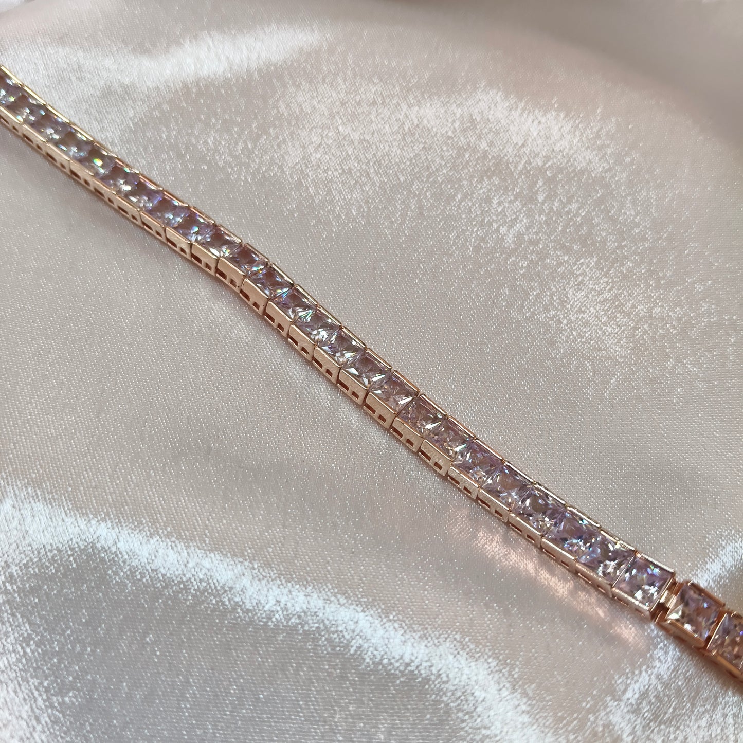 Tennis Bracelet Rose Gold