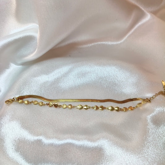 Double Layer Chain Bracelet