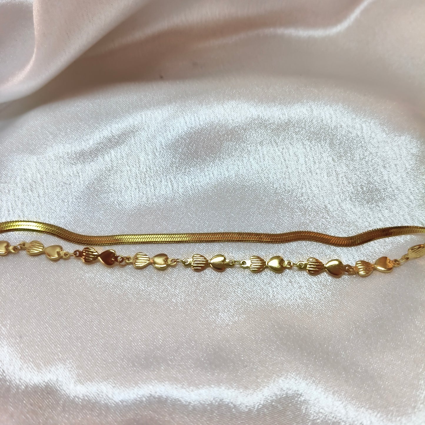 Double Layer Chain Bracelet