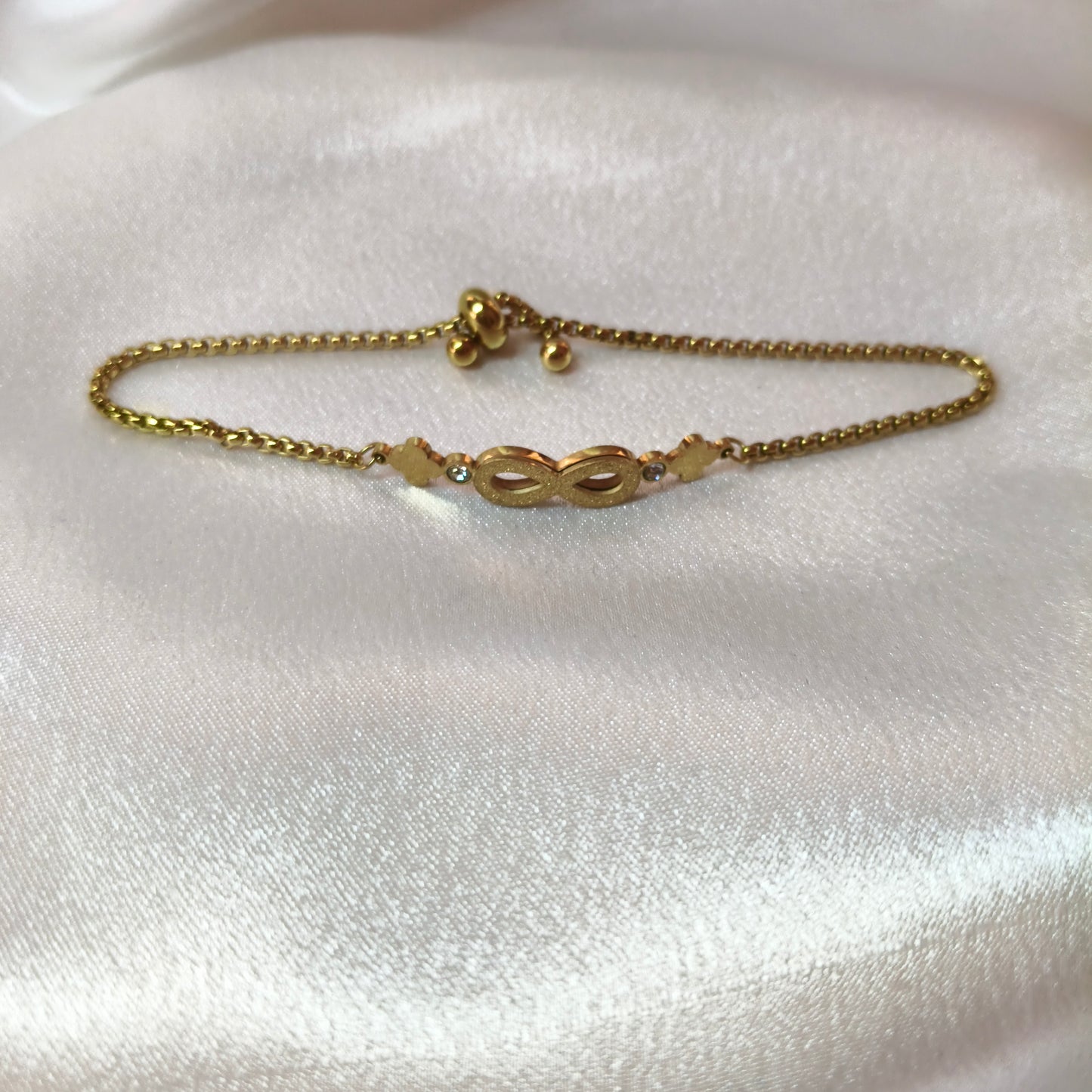 Infinity Draw String Bracelet