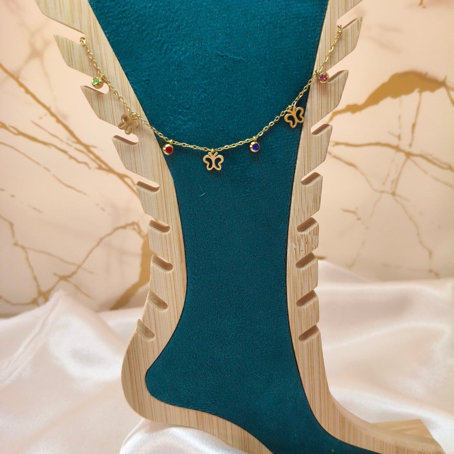 Butterfly Charms Anklet