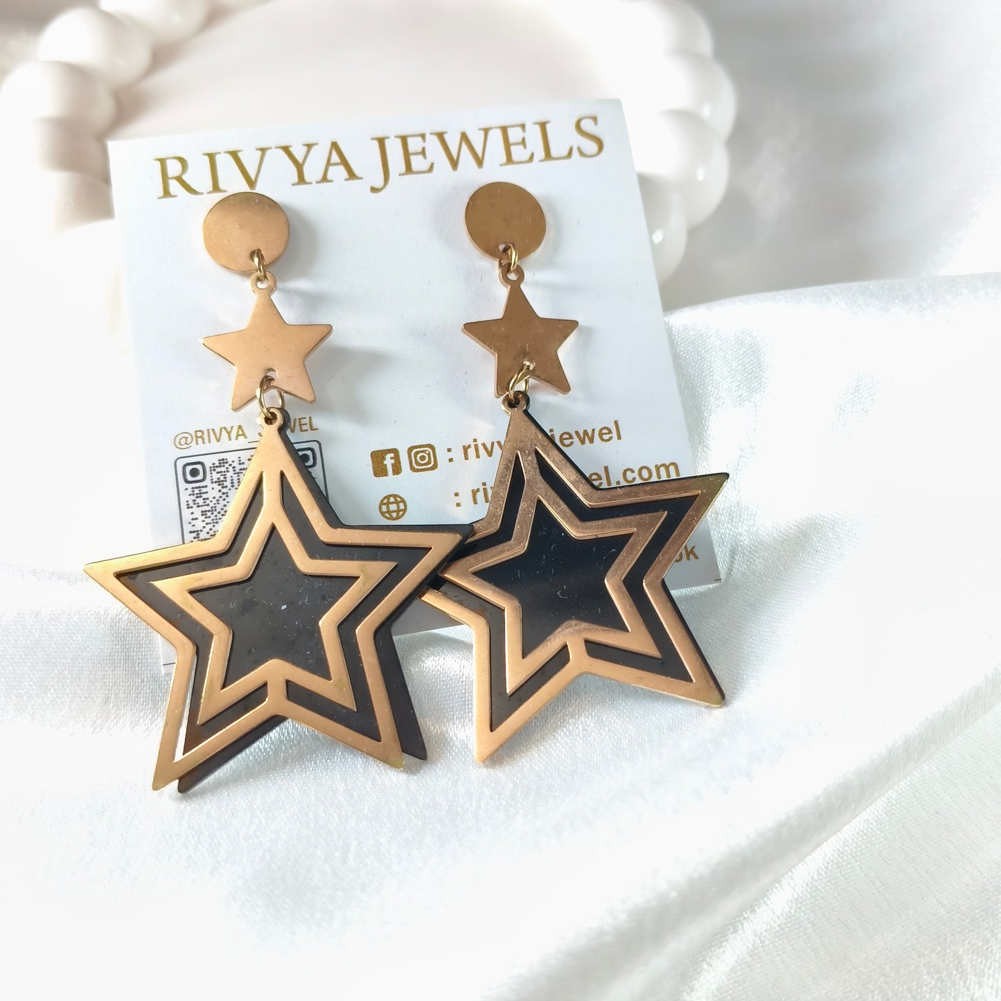 Dual Star Earring