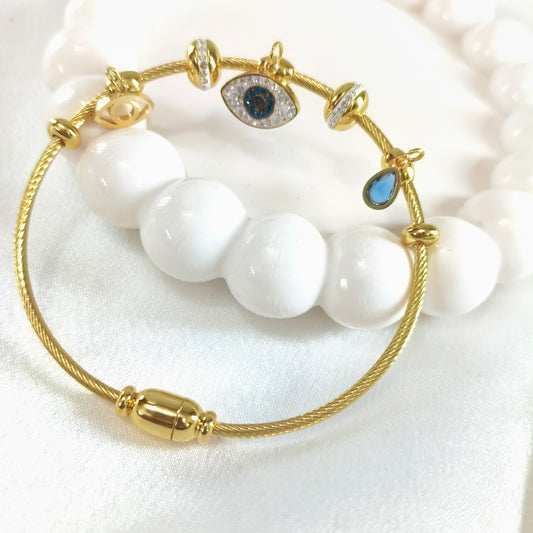 Evil eye Charms Bracelet