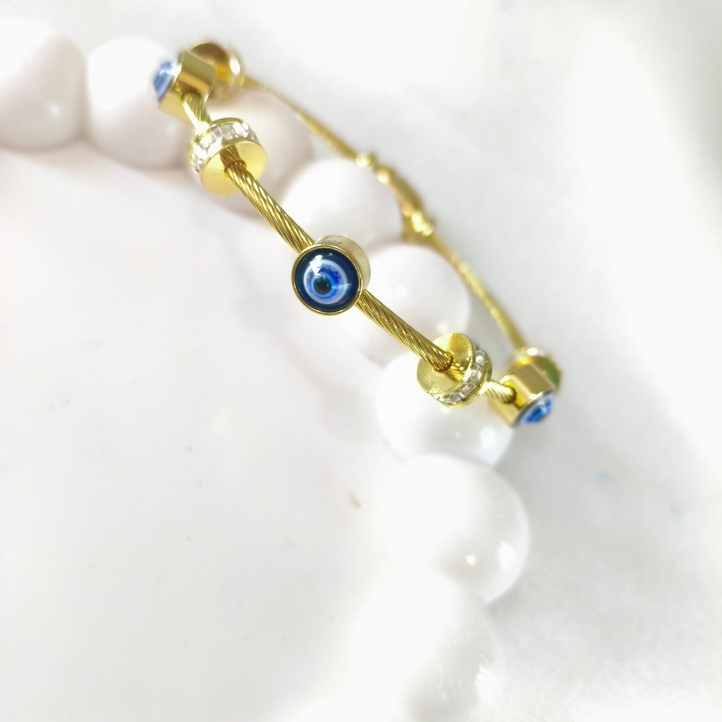 Evil Eye Bracelet -Thin Wrist