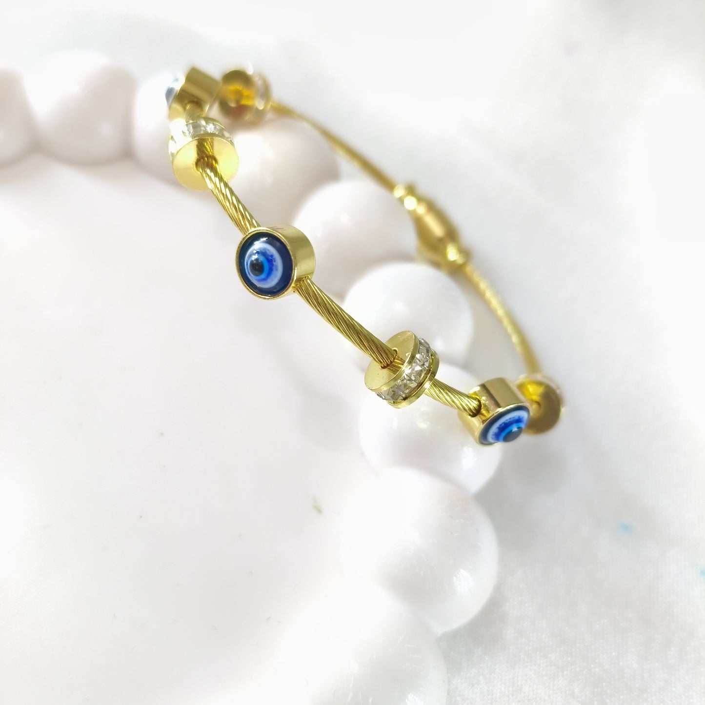 Evil Eye Bracelet -Thin Wrist