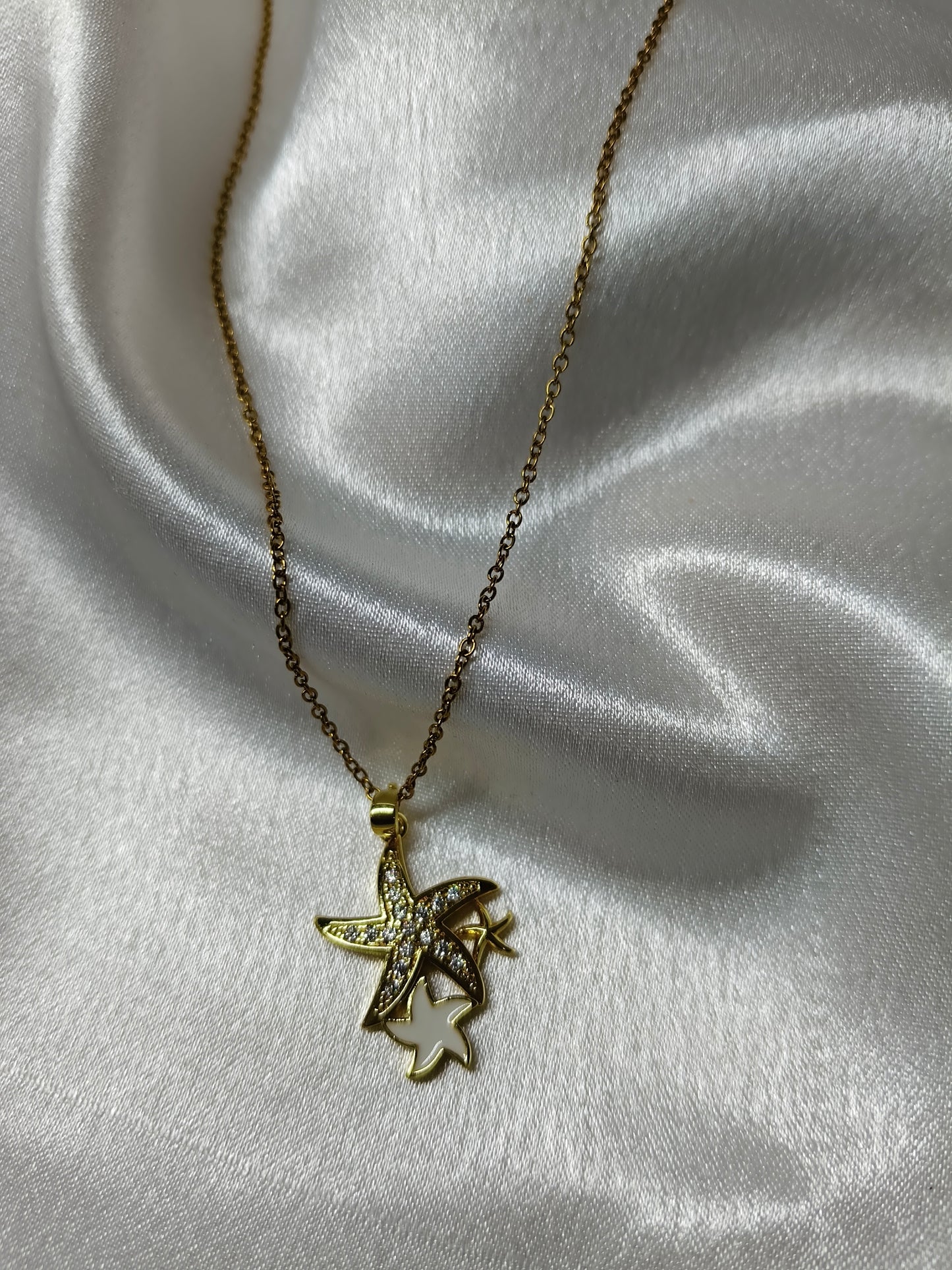 Dual Star Necklace