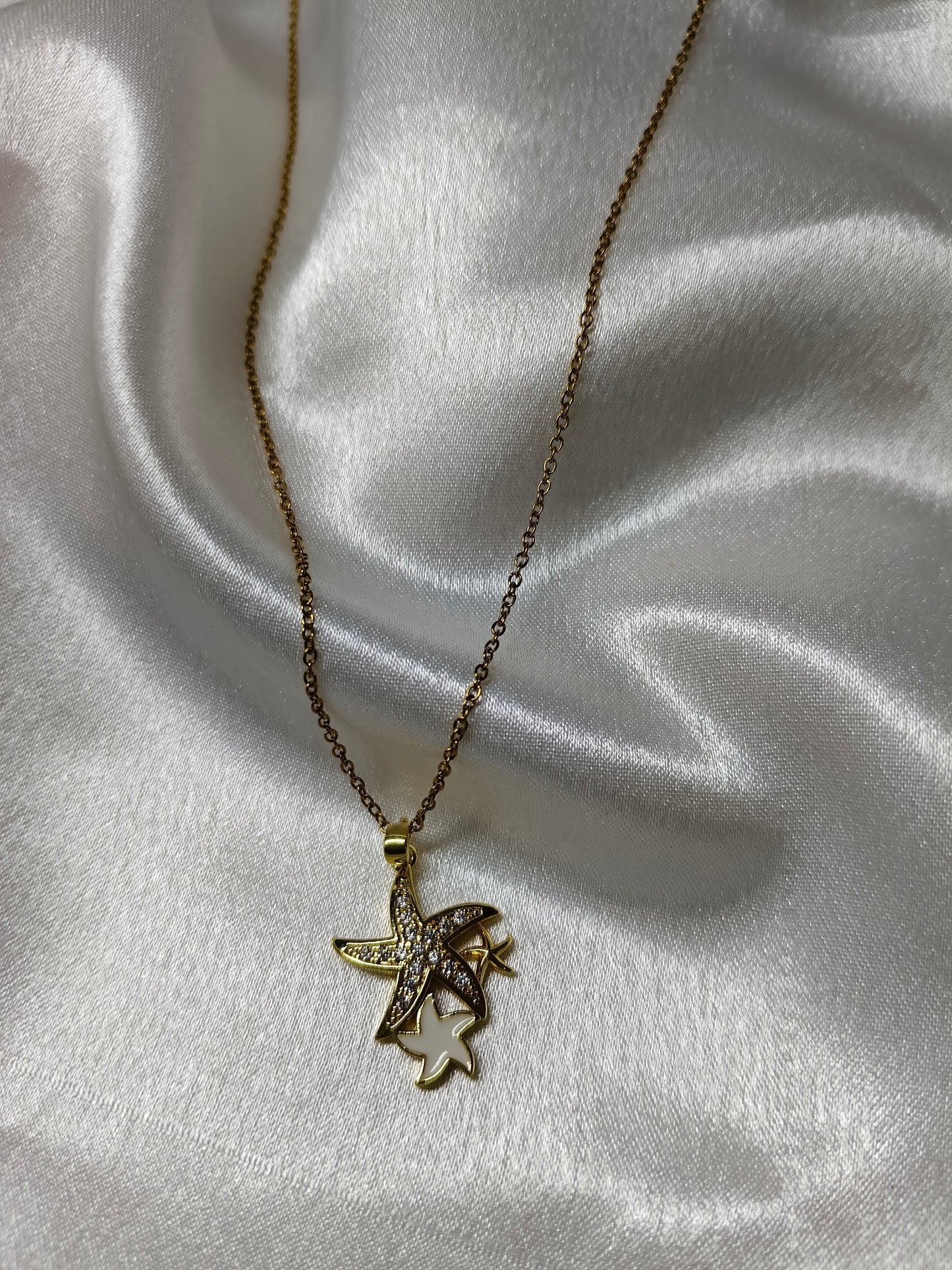Dual Star Necklace