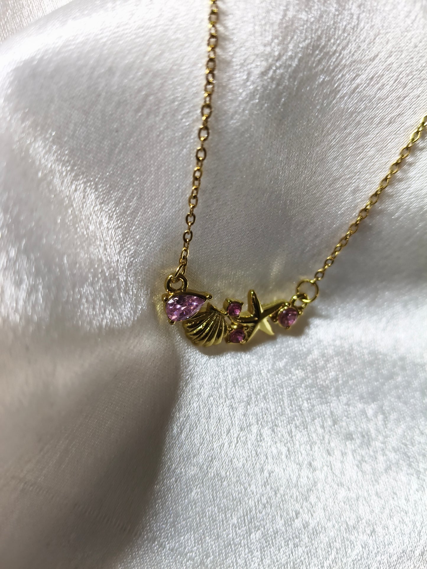 Shell Starfish Necklace