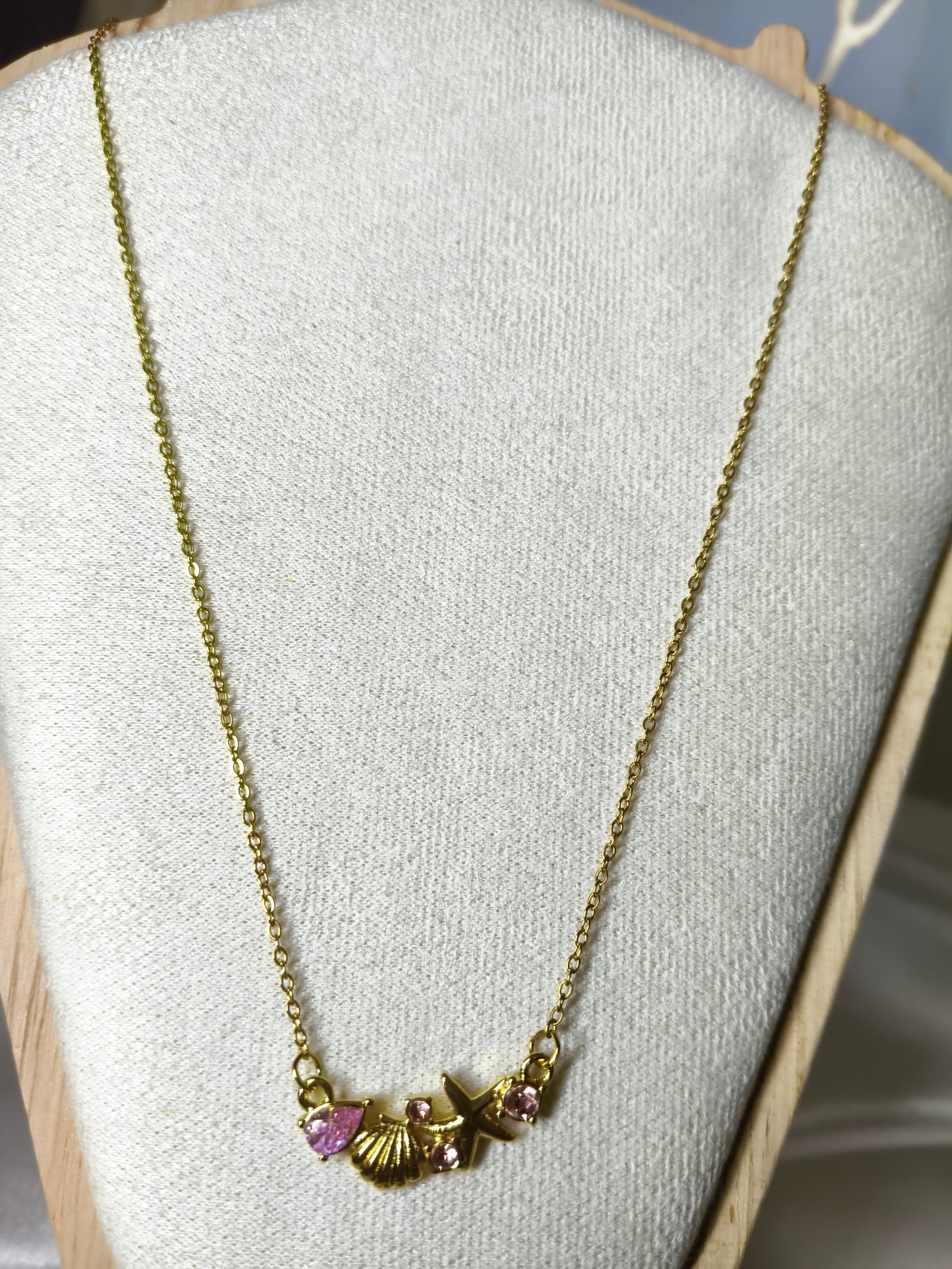 Shell Starfish Necklace