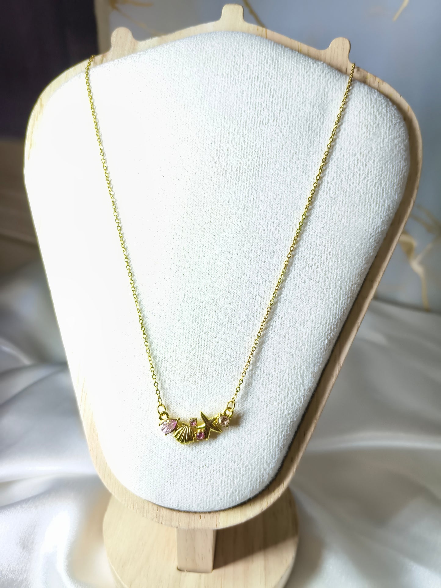 Shell Starfish Necklace