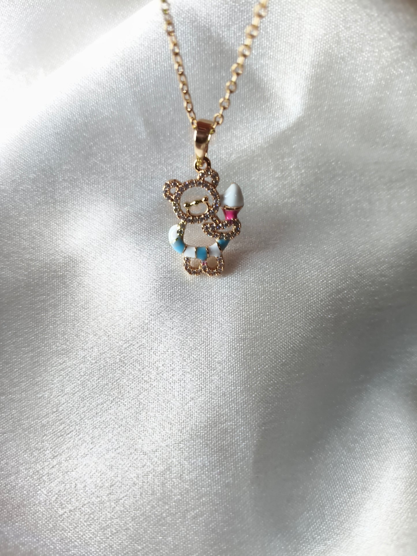 Snowman Necklace