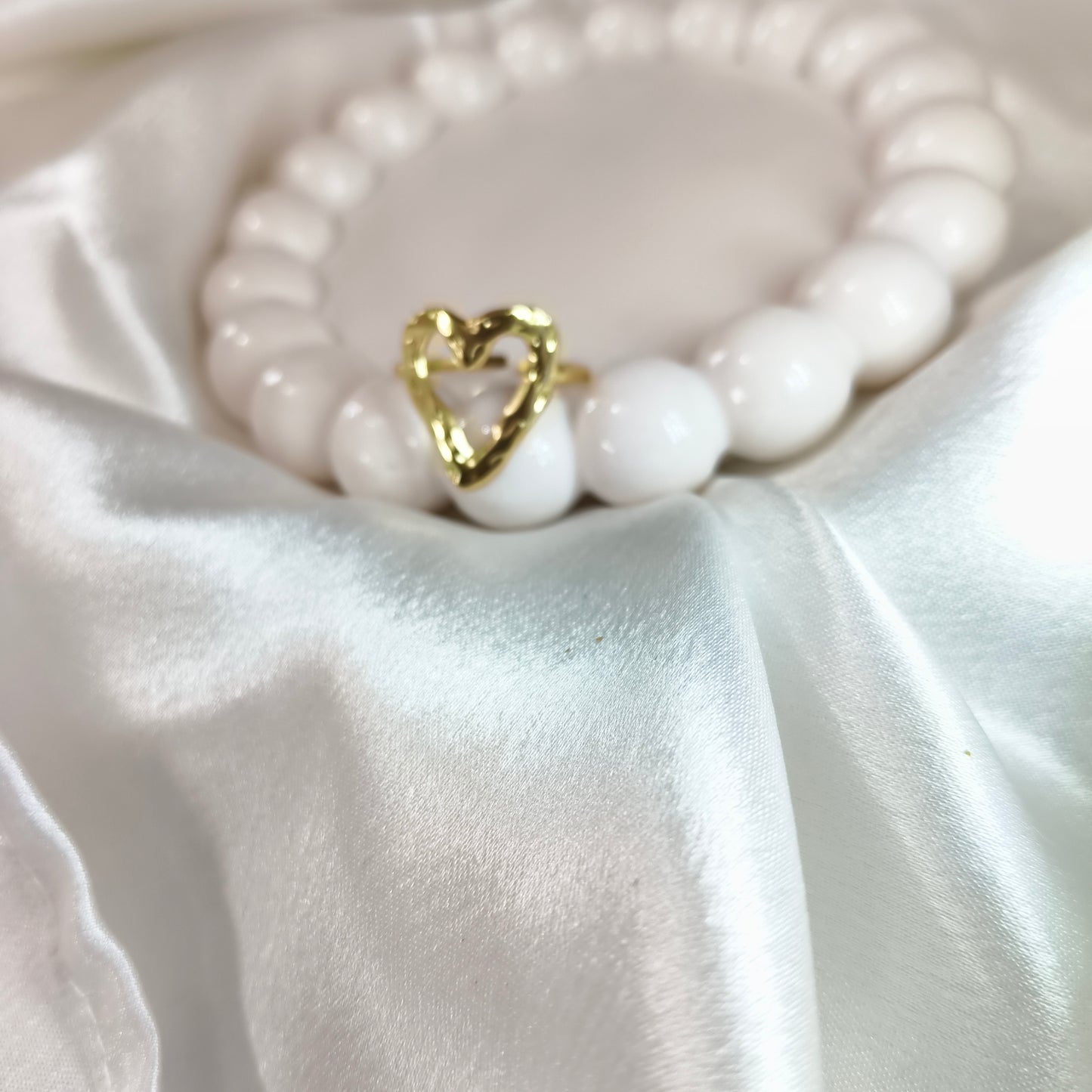 Blooming Heart Ring