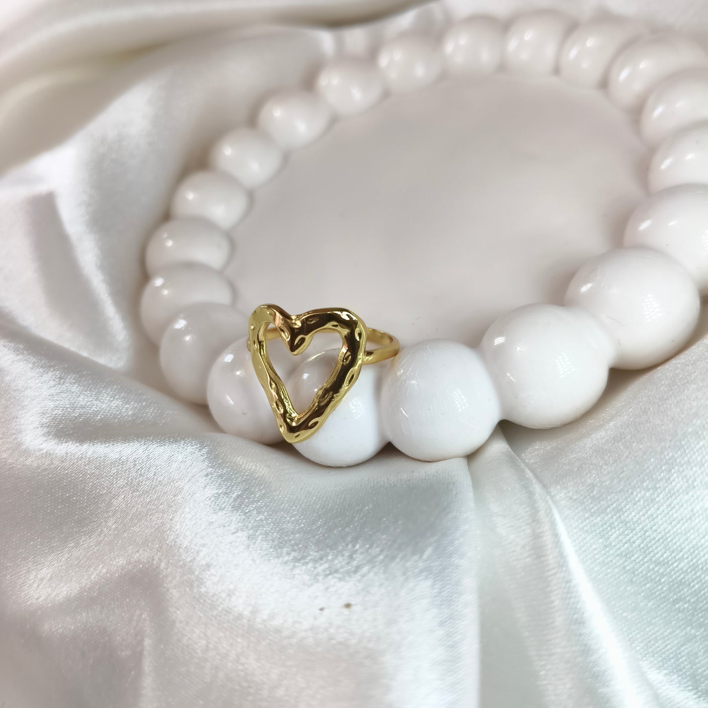 Blooming Heart Ring