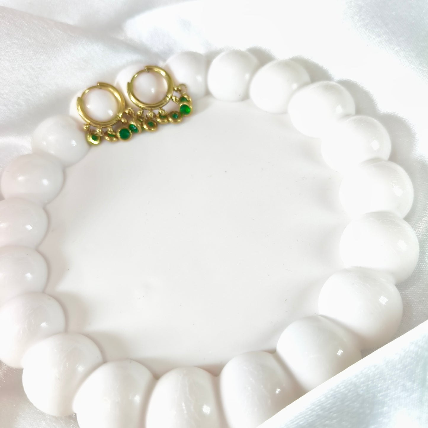 Bali Green Earrings