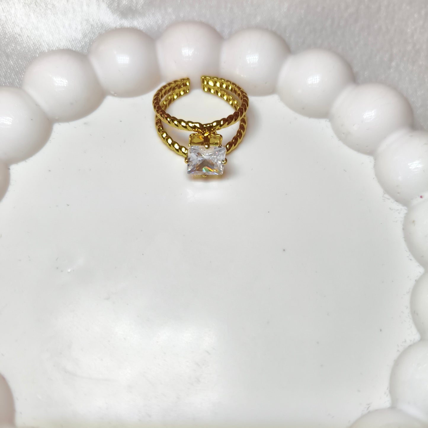 Princess Cut Solitaire Ring