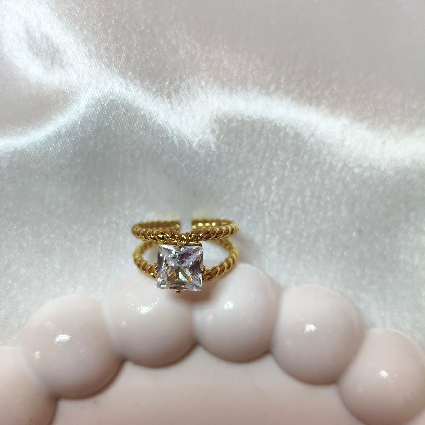 Princess Cut Solitaire Ring