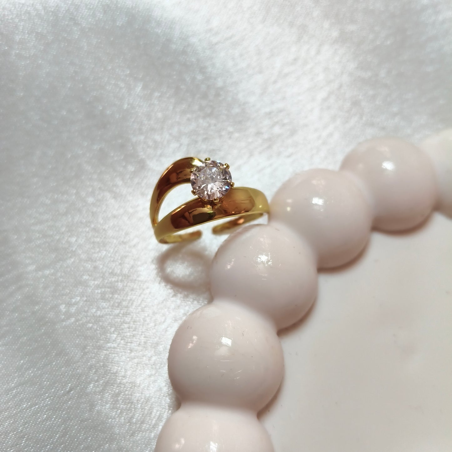 Solitaire Gold Ring